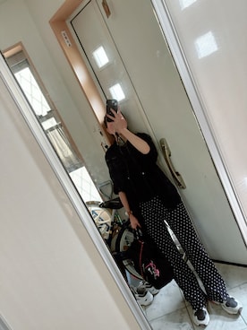「DISCOAT（ディスコート）のアイテム」を使った、sawawaさん（レディース・157cm）の夏コーディネート