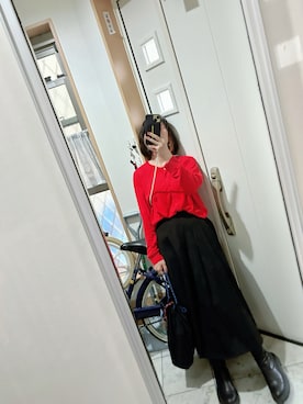 「Eddie Bauer（エディーバウアー）のアイテム」を使った、sawawaさん（レディース・157cm）の秋コーディネート