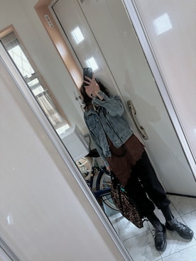 「CONTROL FREAK / CTFK（コントロールフリーク）のアイテム」を使った、sawawaさん（レディース・157cm）の春コーディネート