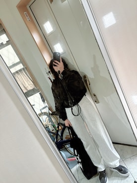 「UN3D.（アンスリード）のアイテム」を使った、sawawaさん（レディース・157cm）の冬コーディネート