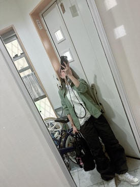 「KOBE LETTUCE（コウベレタス）のアイテム」を使った、sawawaさん（レディース・157cm）の夏コーディネート