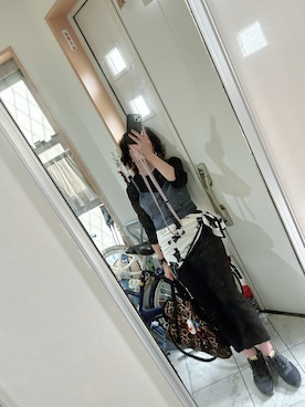 「AMERICAN HOLIC（アメリカンホリック）のアイテム」を使った、sawawaさん（レディース・157cm）の秋コーディネート