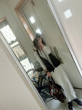 「Eddie Bauer（エディーバウアー）のアイテム」を使った、sawawaさん（レディース・157cm）の秋コーディネート