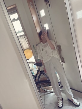 sawawaさん（レディース・157cm）の夏コーディネート