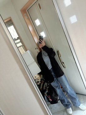 「JEANASIS（ジーナシス）のアイテム（バッグ）」を使った、sawawaさん（レディース・157cm）の春コーディネート