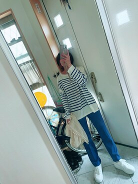 sawawaさん（レディース・157cm）の夏コーディネート