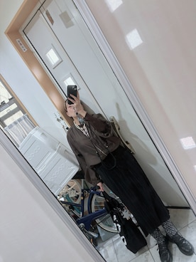 「H&M（エイチ・アンド・エム）のアイテム」を使った、sawawaさん（レディース・157cm）の春コーディネート