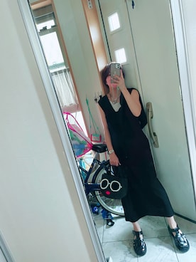 「a-jolie（アジョリー）のアイテム」を使った、sawawaさん（レディース・157cm）の夏コーディネート