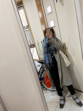 sawawaさん（レディース・157cm）の冬コーディネート