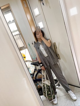 sawawaさん（レディース・157cm）の夏コーディネート
