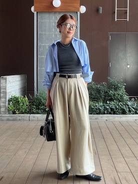 MIRAIさん(レディース・162cm)の秋コーディネート