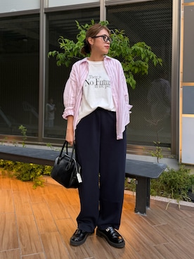 「florist（フローリスト）のアイテム」を使った、MIRAIさん（レディース・162cm）の春コーディネート