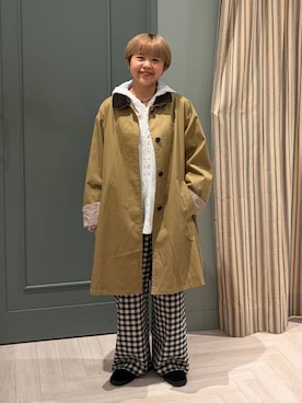 「studio CLIP（スタディオクリップ）のアイテム」を使った、しーさんさん（レディース・147cm）の秋コーディネート