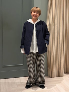 「studio CLIP（スタディオクリップ）のアイテム」を使った、しーさんさん（レディース・147cm）の秋コーディネート