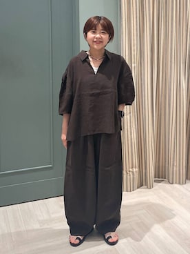 「studio CLIP（スタディオクリップ）のアイテム」を使った、しーさんさん（レディース・147cm）の夏コーディネート