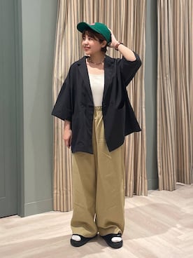 「studio CLIP（スタディオクリップ）のアイテム（シューズ）」を使った、しーさんさん（レディース・147cm）の春コーディネート