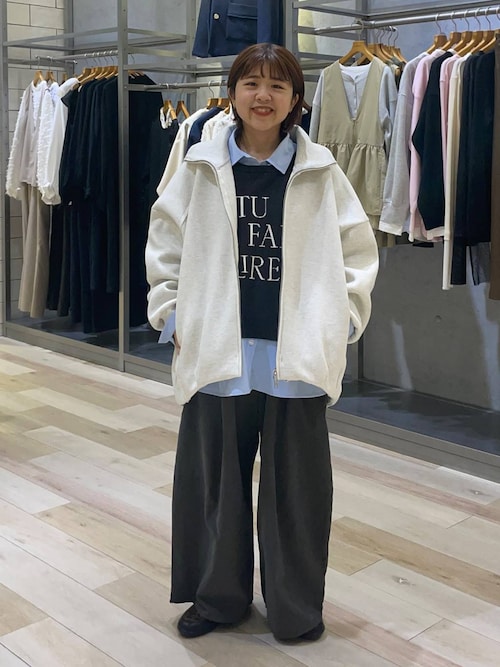 フィブリルワイドパンツ　601342