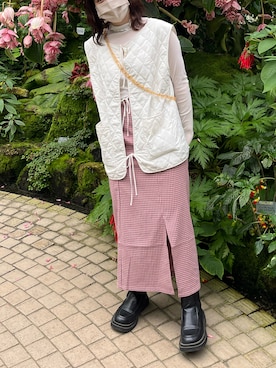 ミさん(レディース・150cm)の春コーディネート