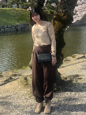 ミさん（レディース・150cm）の春コーディネート