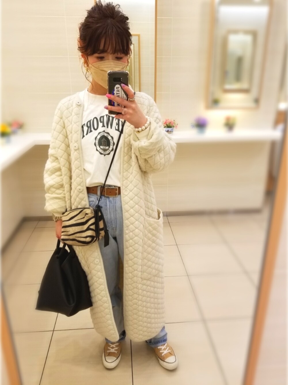 TODAYFUL キルティングニットコート TODAYFUL（トゥデイフル）の「キルティングニットコート