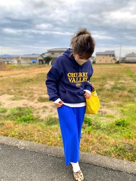 「birthdayroom」｜Chi。さん（レディース・161cm）の冬コーディネート