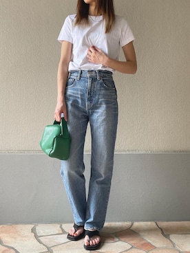 「INASTUDIOS（イーナストゥディオス）のアイテム」を使った、meeg☻さん（レディース・159cm）の春コーディネート