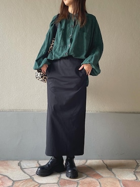 「チェルシーブーツ」｜meeg☻さん（レディース・159cm）の秋コーディネート