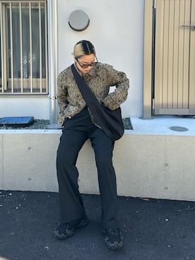 「Acne Studios（アクネストゥディオズ）のアイテム（シューズ）」を使った、yuiさん（レディース・158cm）の秋コーディネート