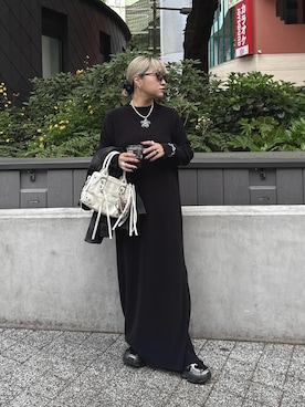 「アイテム（メイクアップ）」を使った、yuiさん（レディース・158cm）の秋コーディネート