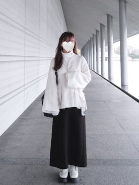 「アイテム（ブーツ）」を使った、Sheeta ❁さん（レディース・155cm）の冬コーディネート