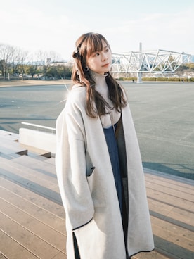 「Libra Cue（リブラ キュー）のアイテム（スカート）」を使った、Sheeta ❁さん（レディース・155cm）の冬コーディネート