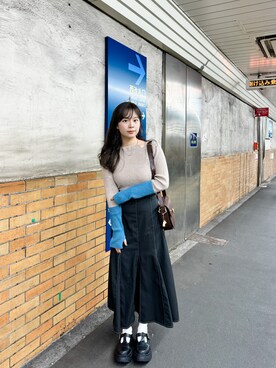 「INGNI（イング）のアイテム（その他アウター）」を使った、Sheeta ❁さん（レディース・155cm）の秋コーディネート