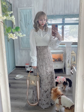 「SNIDEL（スナイデル）のアイテム」を使った、MiRichan_44歳さん（レディース・148cm・40代）の春コーディネート
