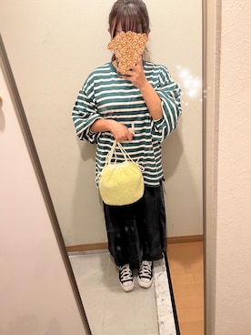 「shuca（シュカ）のアイテム」を使った、mさん（レディース・149cm）の秋コーディネート