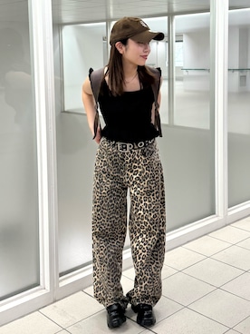 「SHAGGIE（シャギー）のアイテム」を使った、E R Uさん（レディース・157cm）の秋コーディネート