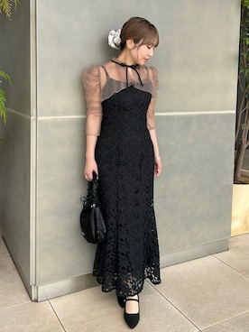 「Honeys（ハニーズ）のアイテム」を使った、E R Uさん（レディース・157cm）の春コーディネート