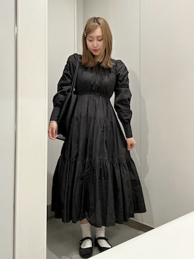 「SVEC（シュベック）のアイテム（シューズ）」を使った、E R Uさん（レディース・157cm）の春コーディネート