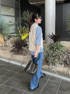 「アイテム（アクセサリー）」を使った、エル 🍒さん（レディース・157cm・20代）の秋コーディネート