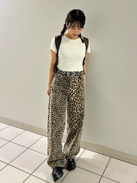 「SHAGGIE（シャギー）のアイテム」を使った、E R Uさん（レディース・157cm）の秋コーディネート