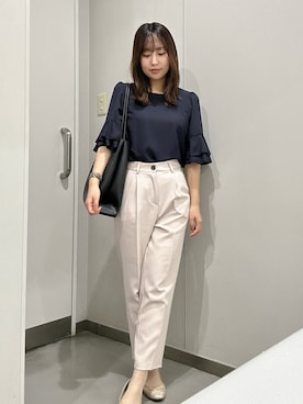 「Honeys」｜E R Uさん（レディース・157cm）の秋コーディネート