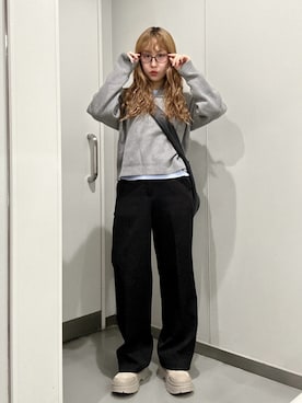 E R Uさん（レディース・157cm）の春コーディネート