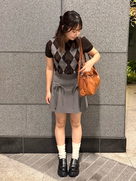 E R Uさん(レディース・157cm)の秋コーディネート