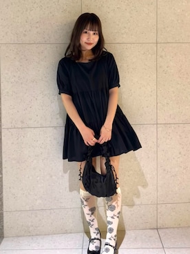 「Vipoa（ヴィポア）のアイテム」を使った、E R Uさん（レディース・157cm）の春コーディネート