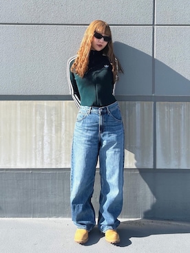 E R Uさん（レディース・157cm）の冬コーディネート