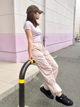 E R Uさん（レディース・157cm）の夏コーディネート