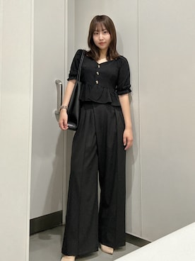 「ESPERANZA（エスペランサ）のアイテム」を使った、E R Uさん（レディース・157cm）の春コーディネート