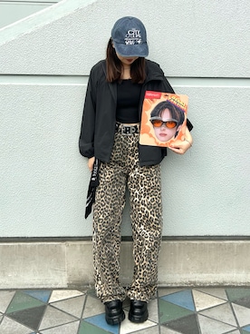 「SHAGGIE（シャギー）のアイテム」を使った、E R Uさん（レディース・157cm）の秋コーディネート