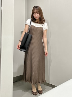 E R Uさん（レディース・157cm）の夏コーディネート