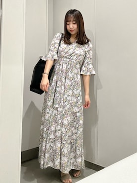 「Honeys（ハニーズ）のアイテム」を使った、E R Uさん（レディース・157cm）の秋コーディネート