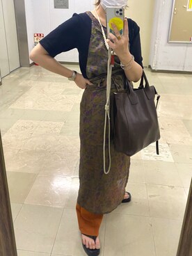 Sekido  Nahoさん（レディース・156cm）の夏コーディネート